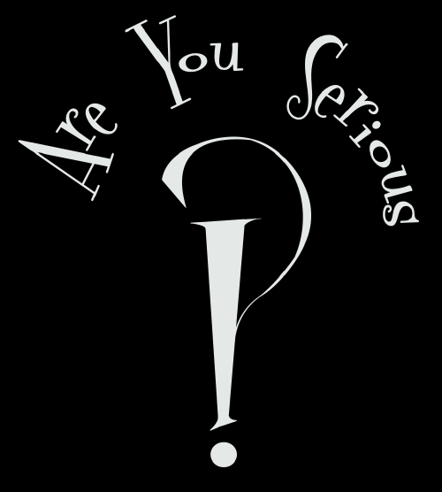 Click the logo to enter the main site of Are You Serious?!